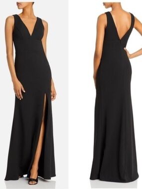 Aqua Black Dress